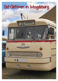 Vorderes Coverbild Ost-Oldtimer in Magdeburg (Wandkalender 2026 DIN A4 hoch), CALVENDO Monatskalender