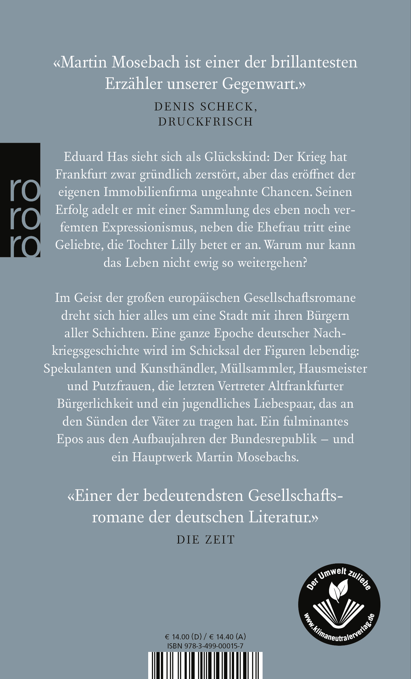 Rückseitencover Westend