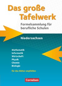 Vorderes Coverbild Das große Tafelwerk für berufliche Schulen - Formelsammlung Niedersachsen
