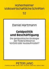 Vorderes Coverbild Geldpolitik und Beschäftigung