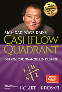 Vorderes Coverbild Rich Dad Poor Dad's Cashflow Quadrant