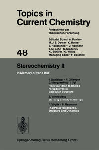Vorderes Coverbild Stereochemistry II