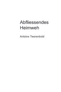 Vorderes Coverbild Abfliessendes Heimweh