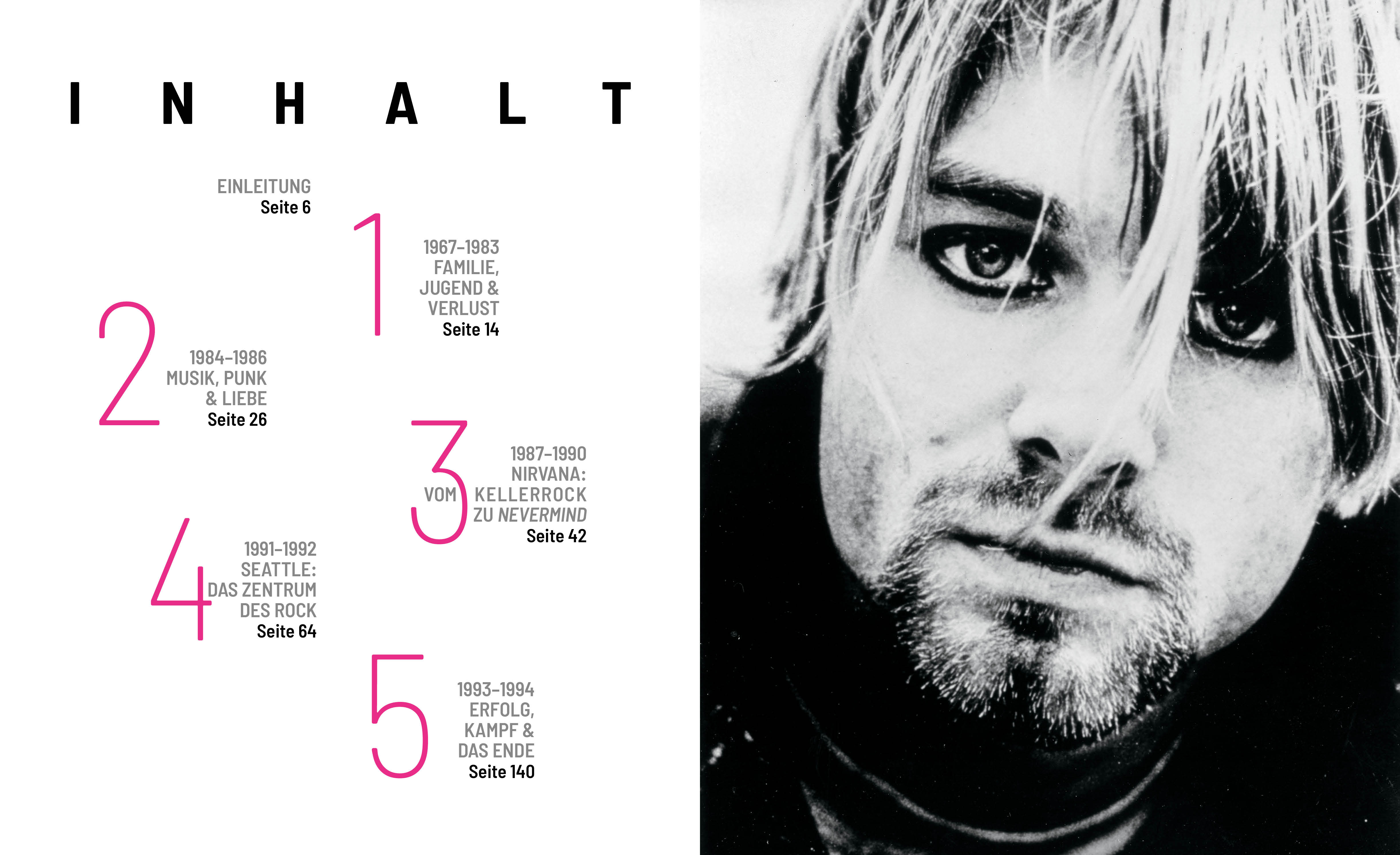Beispielinhalt (Bild) Kurt Cobain