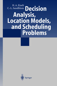 Vorderes Coverbild Decision Analysis, Location Models, and Scheduling Problems