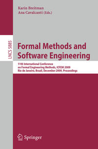 Vorderes Coverbild Formal Methods and Software Engineering