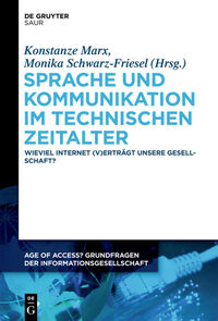 Vorderes Coverbild Sprache und Kommunikation im technischen Zeitalter