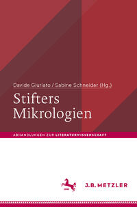 Vorderes Coverbild Stifters Mikrologien