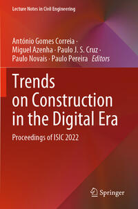 Vorderes Coverbild Trends on Construction in the Digital Era