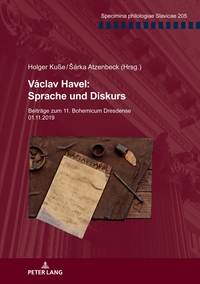 Vorderes Coverbild Václav Havel: Sprache und Diskurs