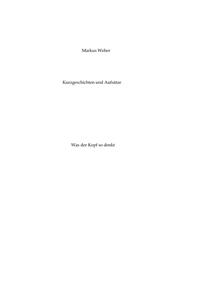 Vorderes Coverbild Kurzgeschichten und Aufsätze