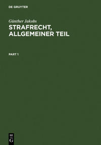 Vorderes Coverbild Strafrecht, Allgemeiner Teil