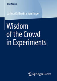 Vorderes Coverbild Wisdom of the Crowd in Experiments