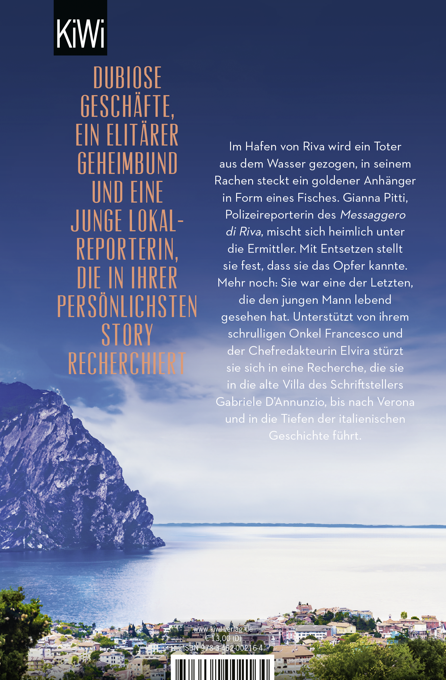Rückseitencover Was der See birgt