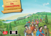 Vorderes Coverbild Die Ostererzählung. Kamishibai Bildkartenset.