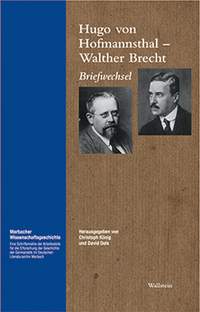 Vorderes Coverbild Briefwechsel