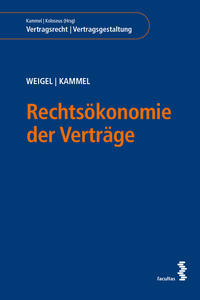 Vorderes Coverbild Rechtsökonomie der Verträge