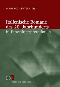 Vorderes Coverbild Italienische Literatur des 20. Jahrhunderts / Italienische Romane des 20. Jahrhunderts in Einzelinterpretationen
