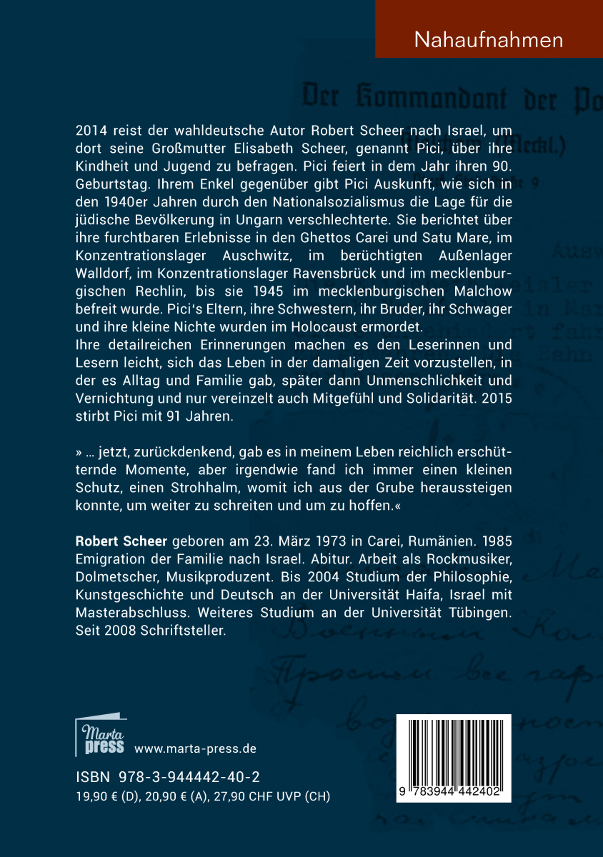 Rückseitencover Pici