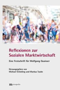 Vorderes Coverbild Reflexionen zur Sozialen Marktwirtschaft