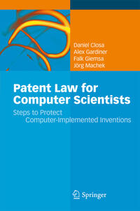 Vorderes Coverbild Patent Law for Computer Scientists