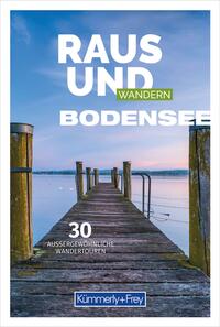 Vorderes Coverbild Kümmerly+Frey Raus und Wandern Bodensee - Wanderführer