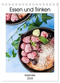 Vorderes Coverbild Essen und Trinken - Kalender 2025 (Tischkalender 2025 DIN A5 hoch), CALVENDO Monatskalender