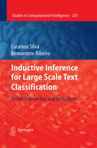 Vorderes Coverbild Inductive Inference for Large Scale Text Classification