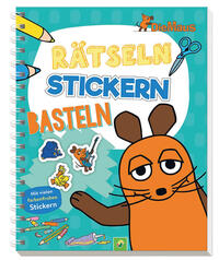 Vorderes Coverbild Die Maus - Rätseln, Stickern, Basteln