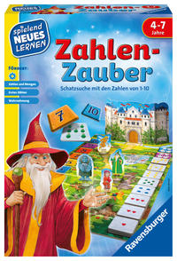 Vorderes Coverbild Zahlen-Zauber - Kinderspiel ab 4 Jahre
