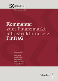 Vorderes Coverbild Kommentar zum Finanzmarktinfrastrukturgesetz (FinfraG)