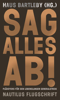 Vorderes Coverbild Sag alles ab!
