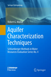 Vorderes Coverbild Aquifer Characterization Techniques