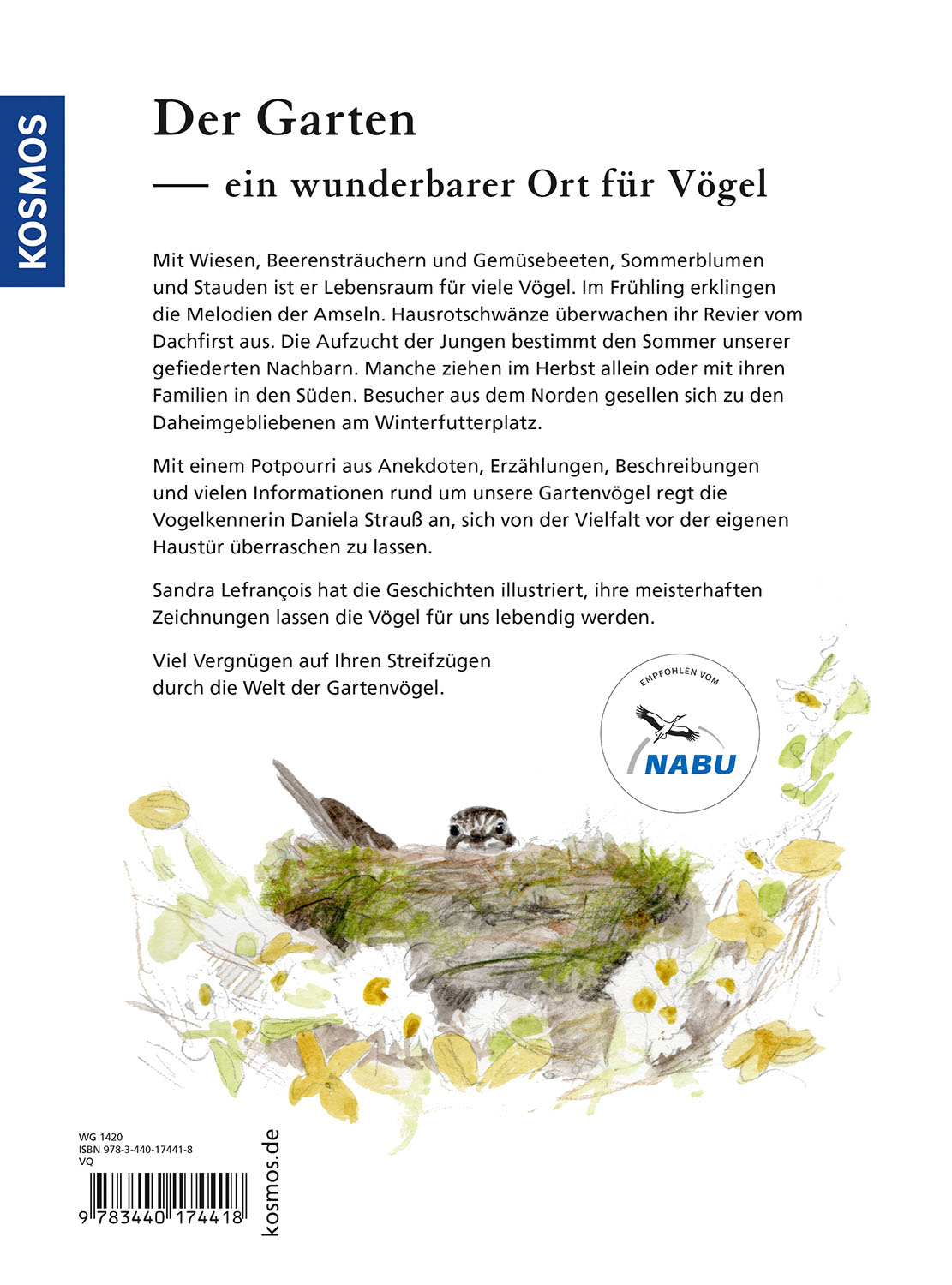 Rückseitencover Gartenvögel