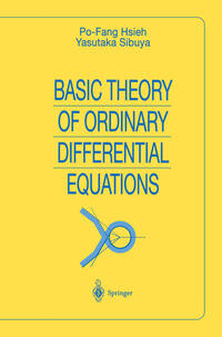 Vorderes Coverbild Basic Theory of Ordinary Differential Equations