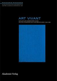 Vorderes Coverbild Art Vivant