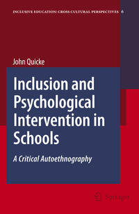 Vorderes Coverbild Inclusion and Psychological Intervention in Schools