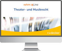 Vorderes Coverbild Theater- und Musikrecht online