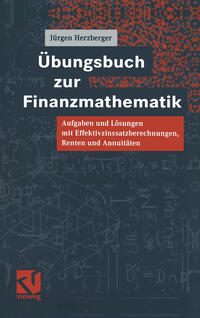 Vorderes Coverbild Übungsbuch zur Finanzmathematik