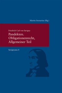 Vorderes Coverbild Pandekten. Obligationenrecht, Allgemeiner Teil