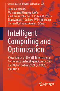 Vorderes Coverbild Intelligent Computing and Optimization
