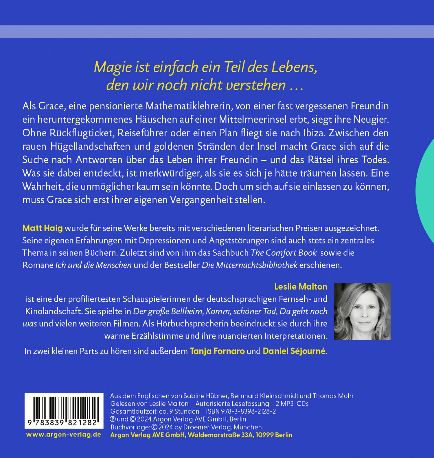 Rückseitencover Die Unmöglichkeit des Lebens