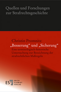 Vorderes Coverbild „Besserung“ und „Sicherung“
