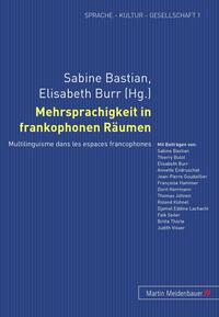 Vorderes Coverbild Mehrsprachigkeit in frankophonen Räumen