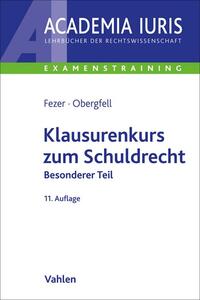 Vorderes Coverbild Klausurenkurs zum Schuldrecht Besonderer Teil
