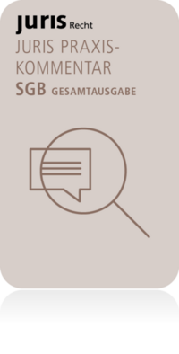 Vorderes Coverbild juris PraxisKommentar SGB