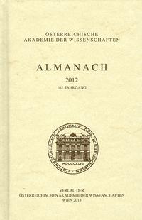 Vorderes Coverbild Almanach der Akademie der Wissenschaften / Almanach 2012 162. Jahrgang