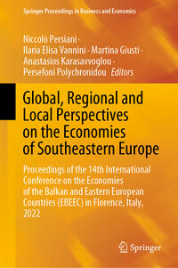 Vorderes Coverbild Global, Regional and Local Perspectives on the Economies of Southeastern Europe