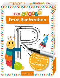 Vorderes Coverbild Lernraupe – Erste Buchstaben