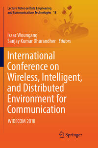Vorderes Coverbild International Conference on Wireless, Intelligent, and Distributed Environment for Communication